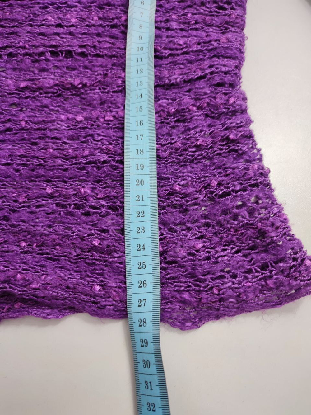 Шарф-снуд сиреневый