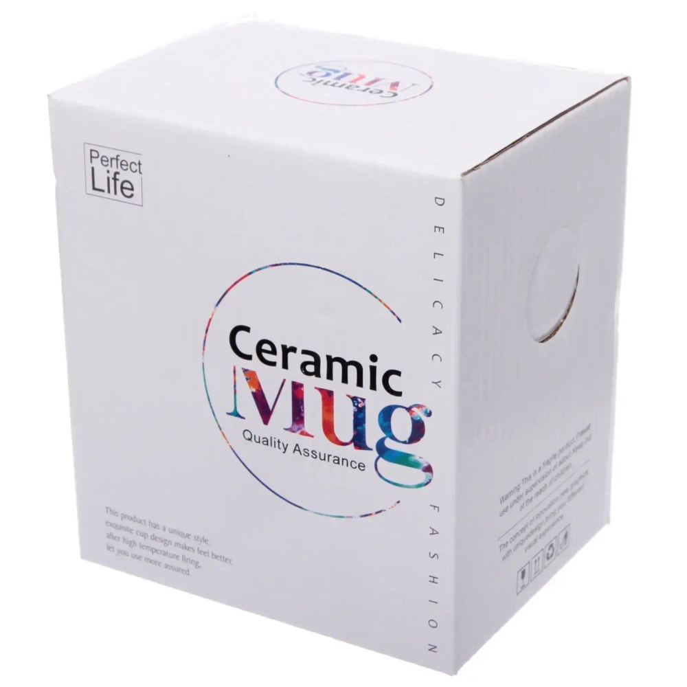 Кружка стеклянная 450мл с крышкой и трубочкой «Зайка»