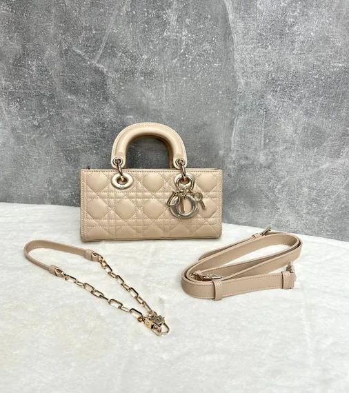 Сумка Dior Lady D-joy бежевый