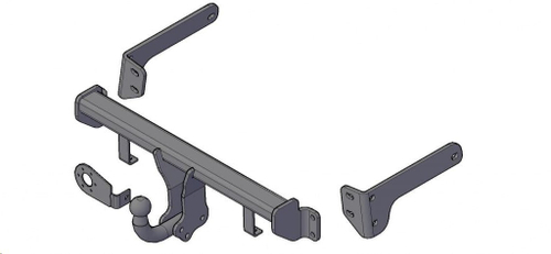 Фаркоп Chevrolet Captiva с 2006-2015 г. (без электрики) (Трейлер)