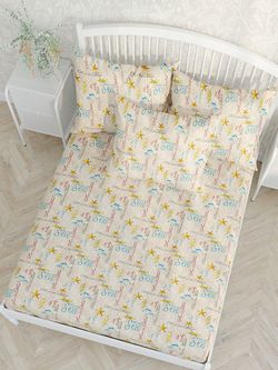 Простынь Сказка "Дельфины" 150х215 см, перкаль