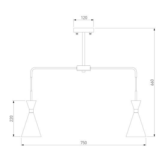 316/6 / подвесной светильник