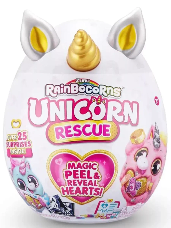 Мягкая игрушка сюрприз яйцо Rainbocorns Unicorn Rescue