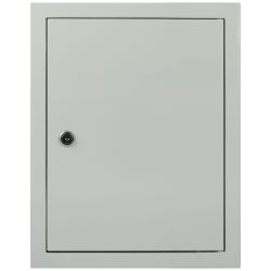 Корпус металлический встраиваемый ЭРА ЩРВ-18 (330х250х120) IP31 УХЛЗ серый | Корпуса металлические модульные
