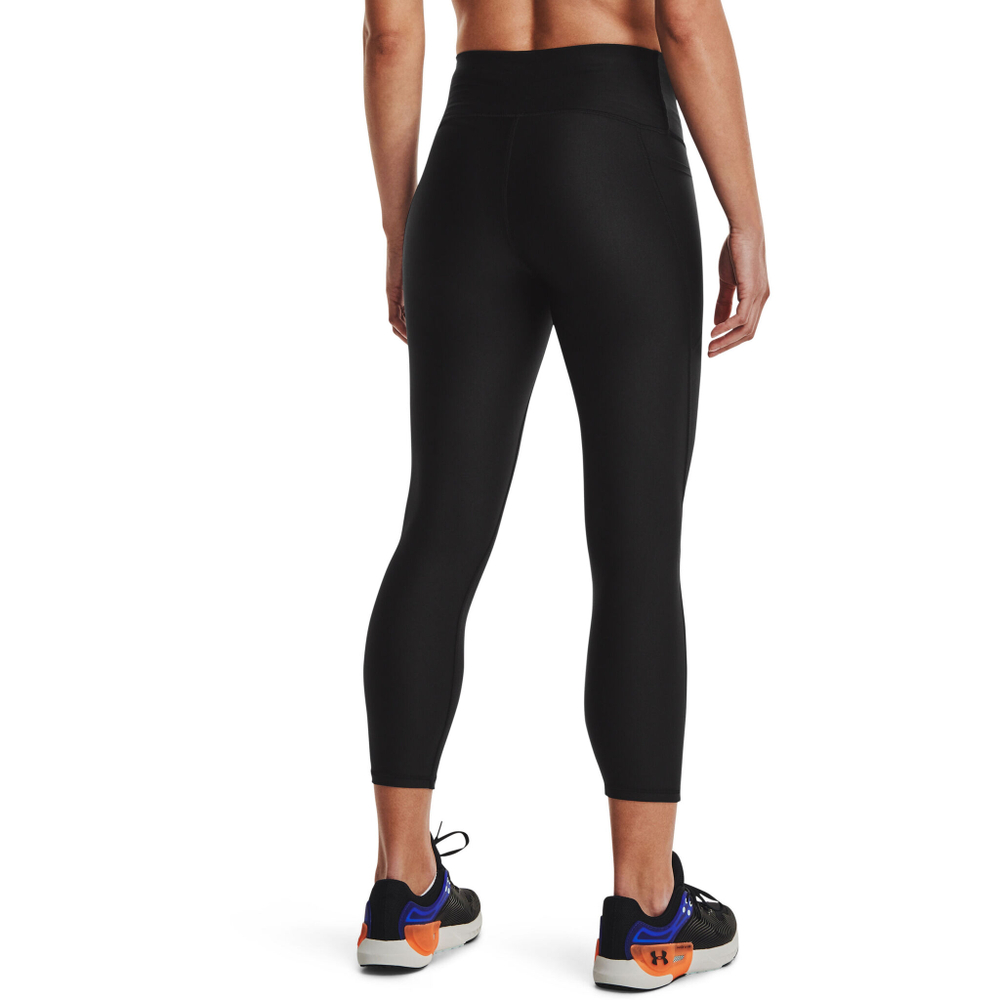 Женские теннисные брюки Under Armour Heatgear Hi Ankle Tight Women - Black