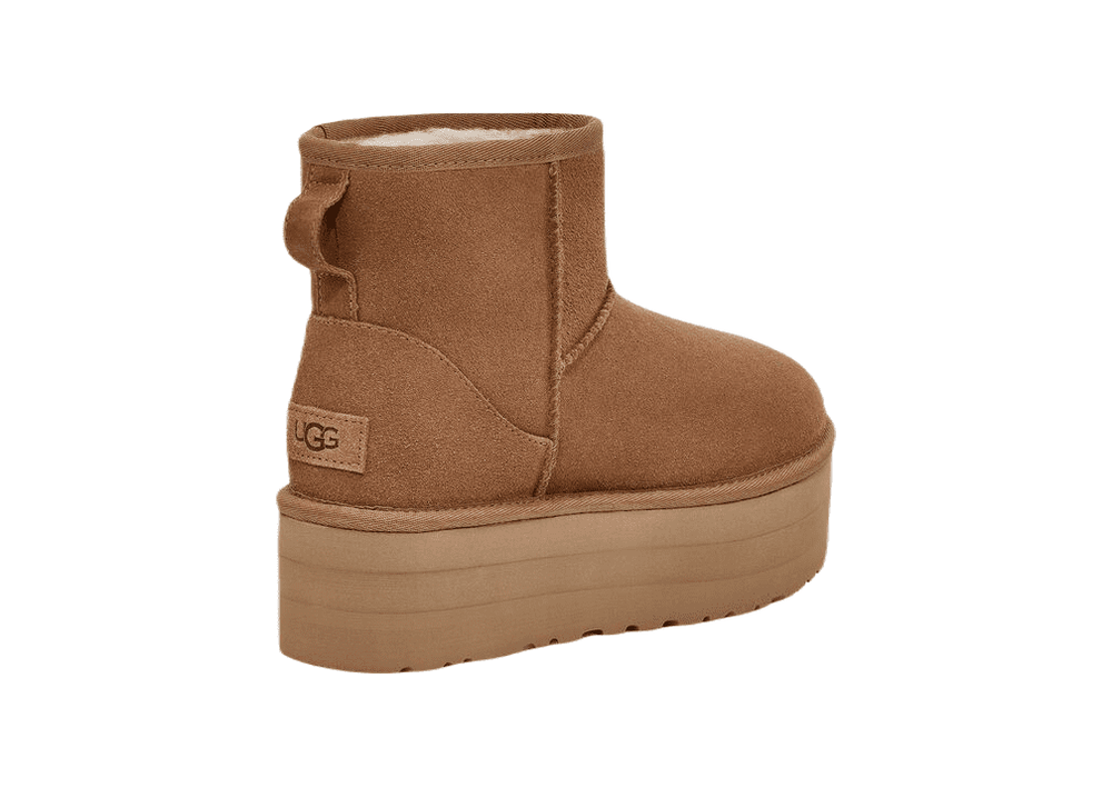 Угги UGG Classic Mini Platform Chestnut
