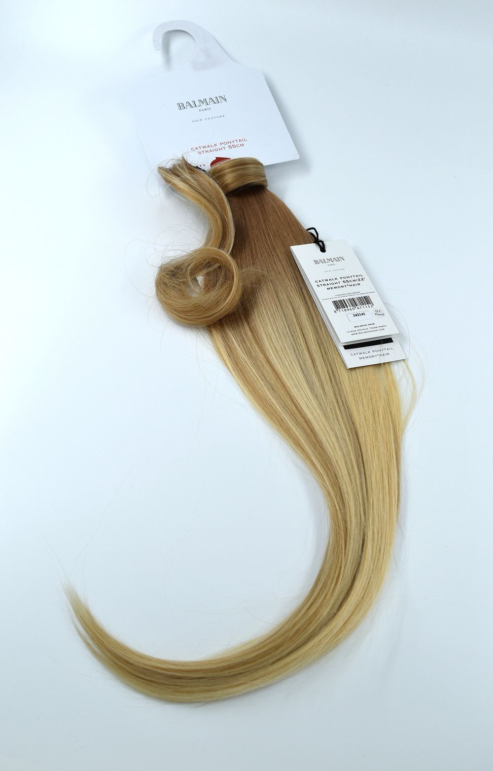Balmain Hair Couture AMSTERDAM Хвост из прямых искусственных волос 55 см Цвет Catwalk Ponytail MH Straight