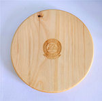 Подставка для яиц и кулича из дерева кедра (менажница)