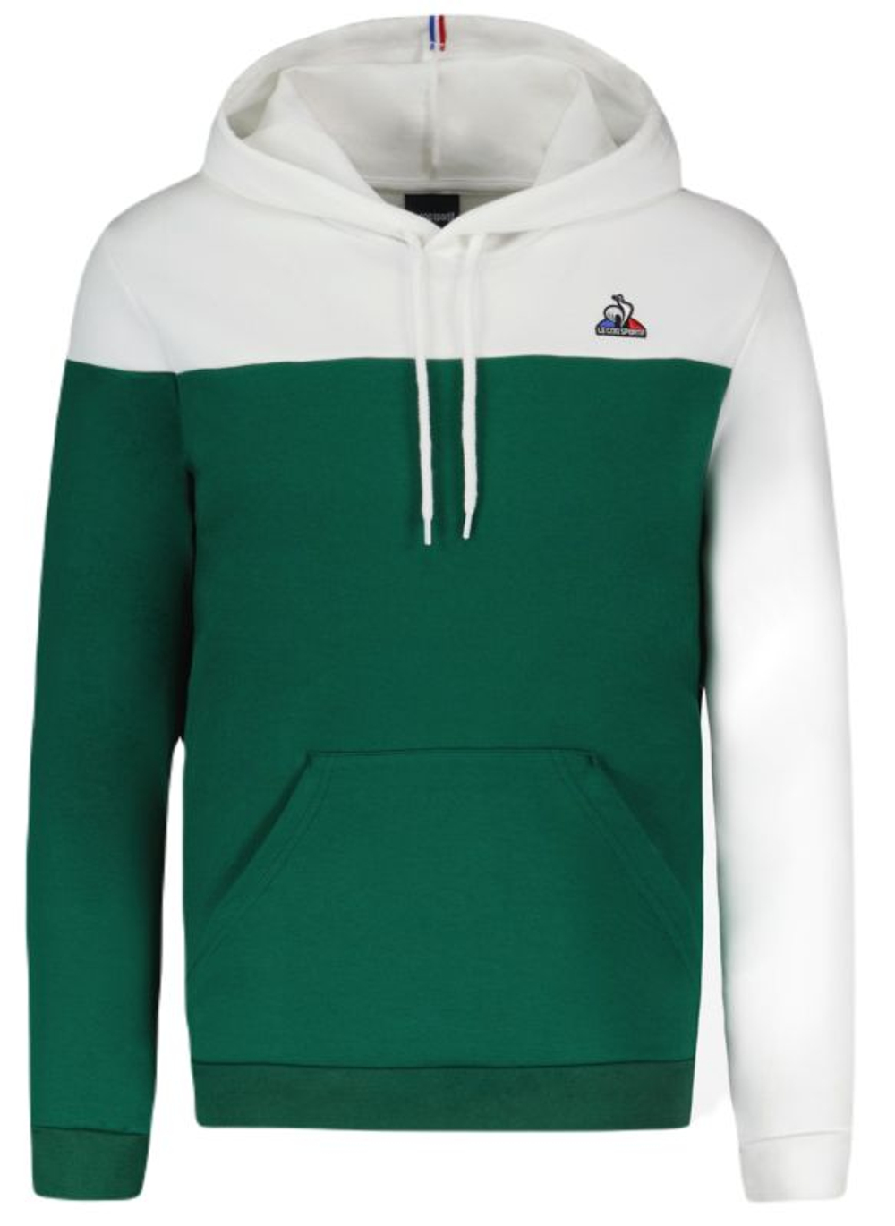 Куртка теннисная Le Coq Sportif BAH Hoody N°2 SS23 - vert fonc_ camuset