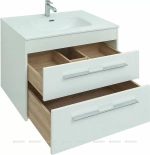 Тумба с раковиной Aquanet Августа 277508 80 белый