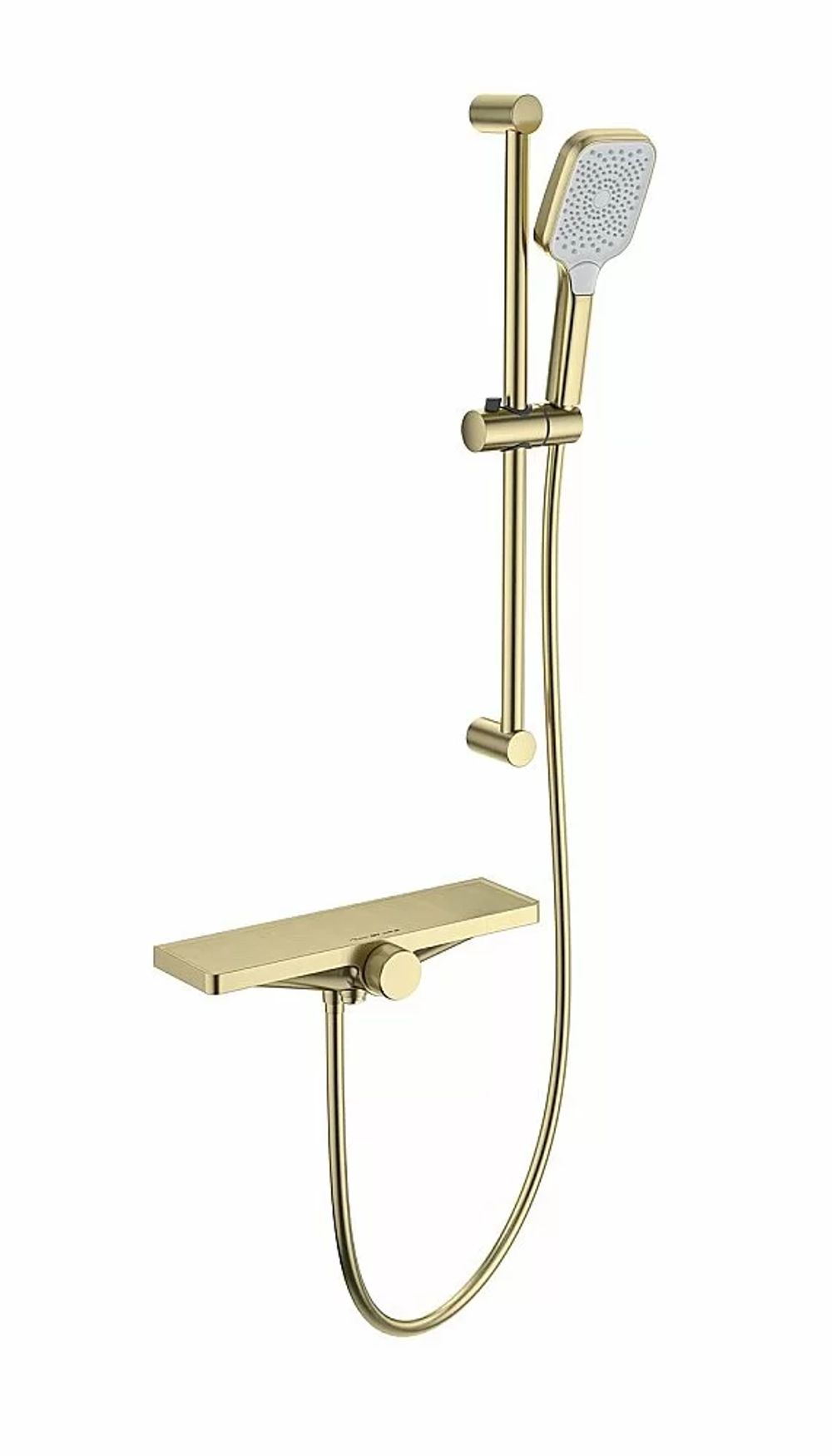Смеситель для ванны с душем WONZON & WOGHAND Onix WW-B2551-A-BG брашированное золото