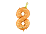Шар с колпачком "Цифра 8" (86 см)