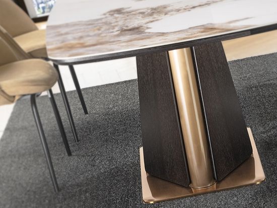 Luca Обеденный стол темный дуб