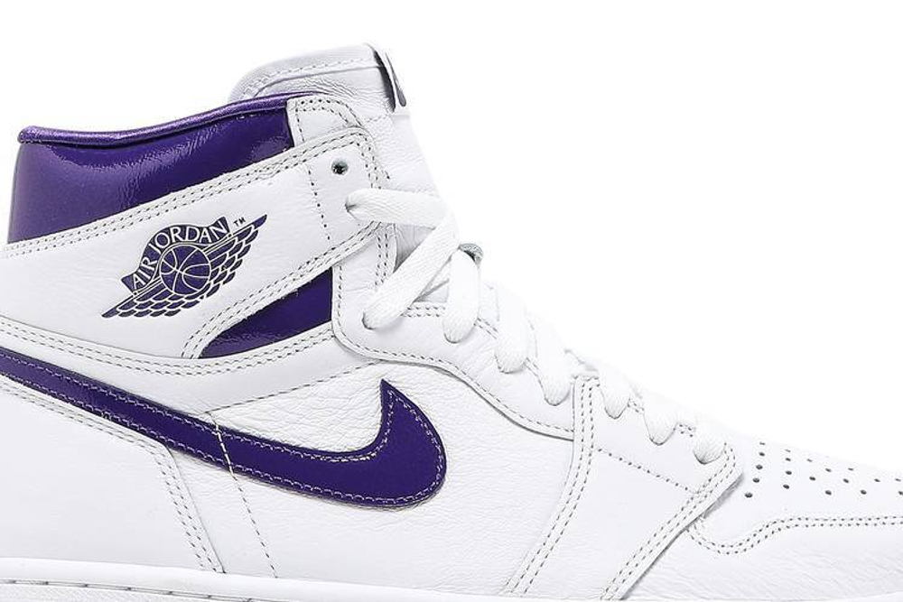 Кроссовки Jordan Air Jordan 1 High Og "Court Purple" (Женская размерная сетка)