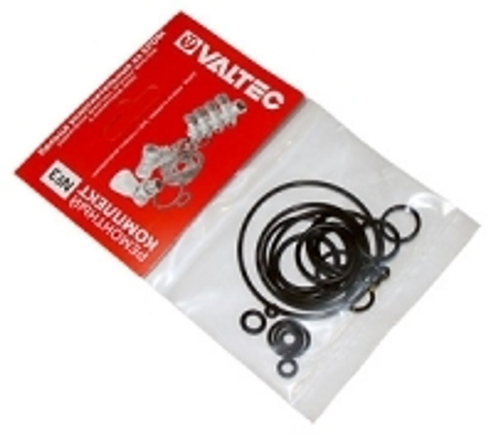 Кольца уплотнительные из EPDM, для радиаторной арматуры, лат. фильтров и коллекторов (ремонтный комплект №3)