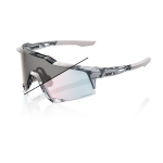 Спортивные очки 100% SPEEDCRAFT Polished Translucent Grey - Rose Gold Mirror Photochromic Lens