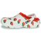 Crocs Comfort Wear-Resistant Cotton Sandal 'White Red'