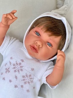 Кукла Реборн Marina and Pau 45cм Ane мягконабивная (M3033)