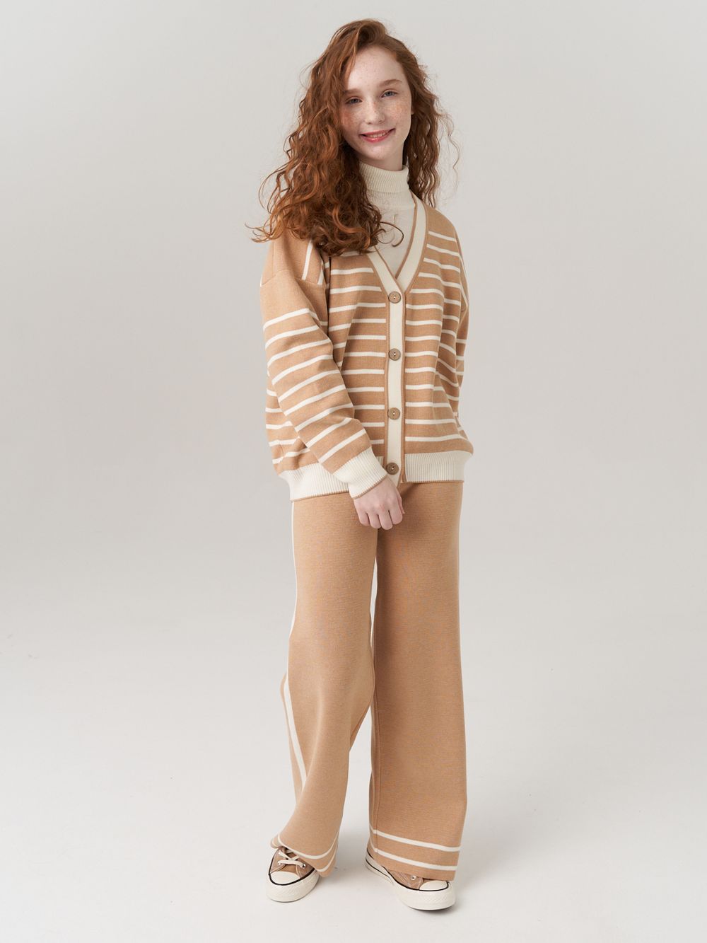 АТ570-1 Брюки для девочки сахара