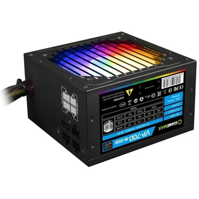 Блок питания GameMax Блок питания ATX 700W VP-700-RGB-MODULAR 80+, Ultra quiet