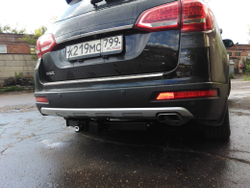 Фаркоп Бизон на Haval H6 FA 0200-E (c 2015 г.в.) (паспорт и сертификат в комплекте)(без электрики)