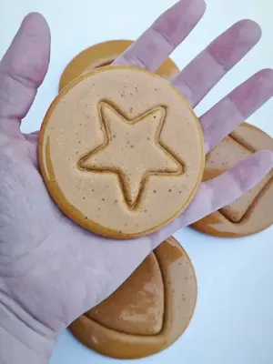 Игра в кальмара печенье дальгона, 4 шт.