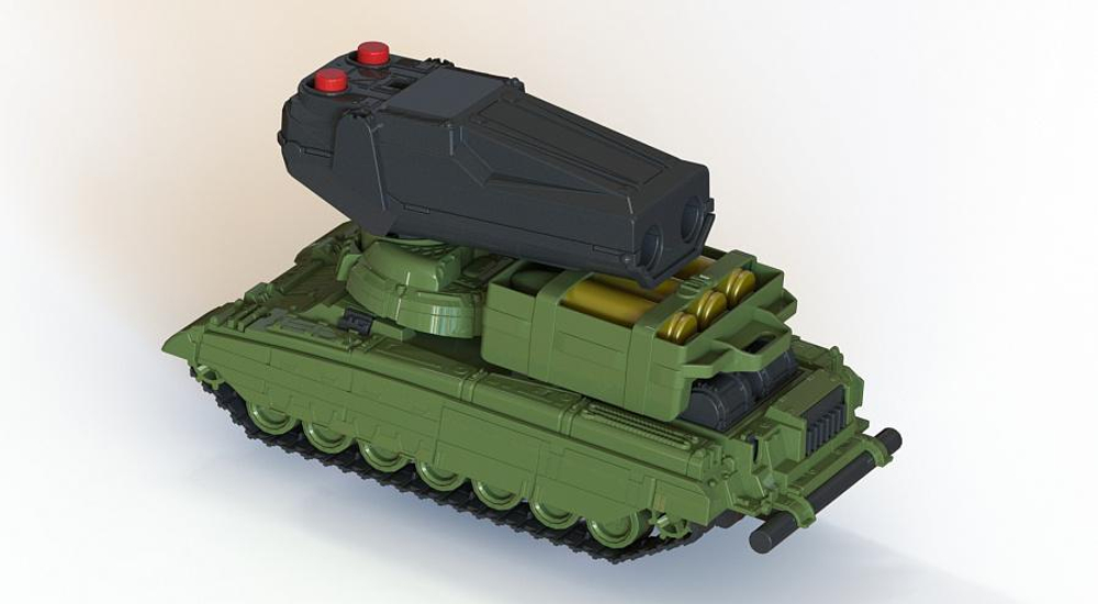 БМП «НП-01» с ракетной установкой и боеприпасами (Нордпласт)