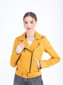 Косуха куртка женская натуральная Турция