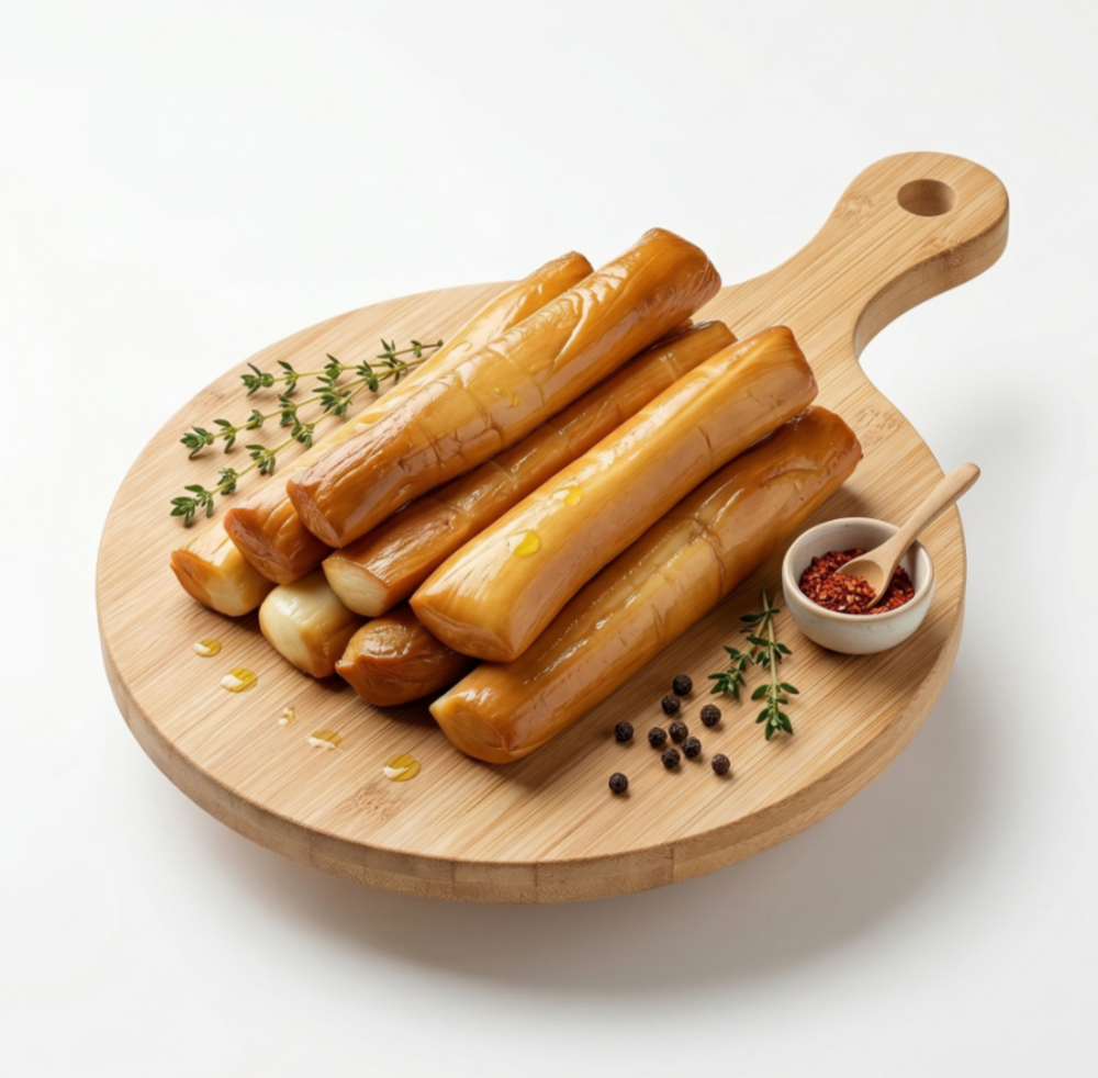 Сыр сулугуни Палочки копченые 24%, КФХ Золотова