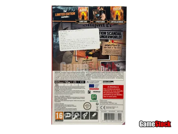 NSW Blacksad: Under The Skin Limited Edition (Новый, Полностью на русском языке)