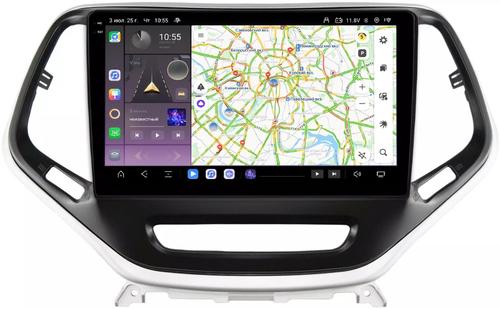 Магнитола для Jeep Cherokee 2014+ - Kuberg EW-1253 QLed+2K, Android 13, Быстрейшая, CarPlay, 4G SIM-слот