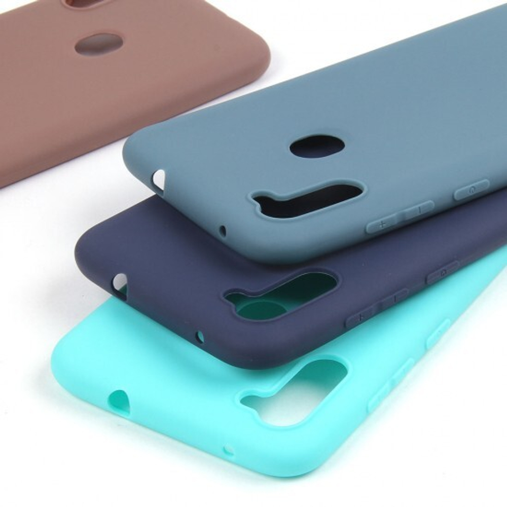 Чехол ТПУ для Samsung Galaxy A11, 011010 Морская волна