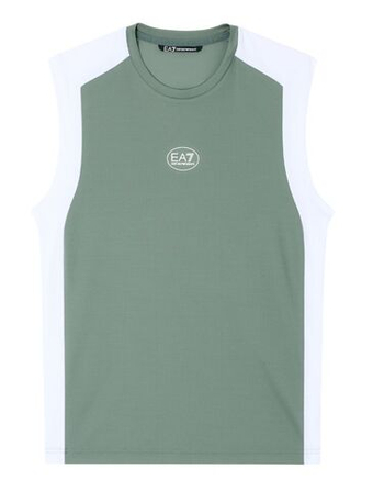 Мужская теннисная футболка EA7 Tennis Pro Top In Ventus7 - laurel wreath