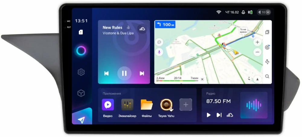 Магнитола Mercedes-Benz E W212 седан 2009-2012 NTG 4.0 (рамка 10) - Teyes CC3-2K на Android 10, 2K QLED, ТОП процессор, CarPlay, 4G SIM-слот