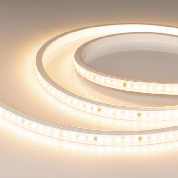 Светодиодная лента герметичная ARL-PV-A84-17mm 230V Warm3000 (14 W/m, IP65, FlickerFree, 10m) Arlight 054691