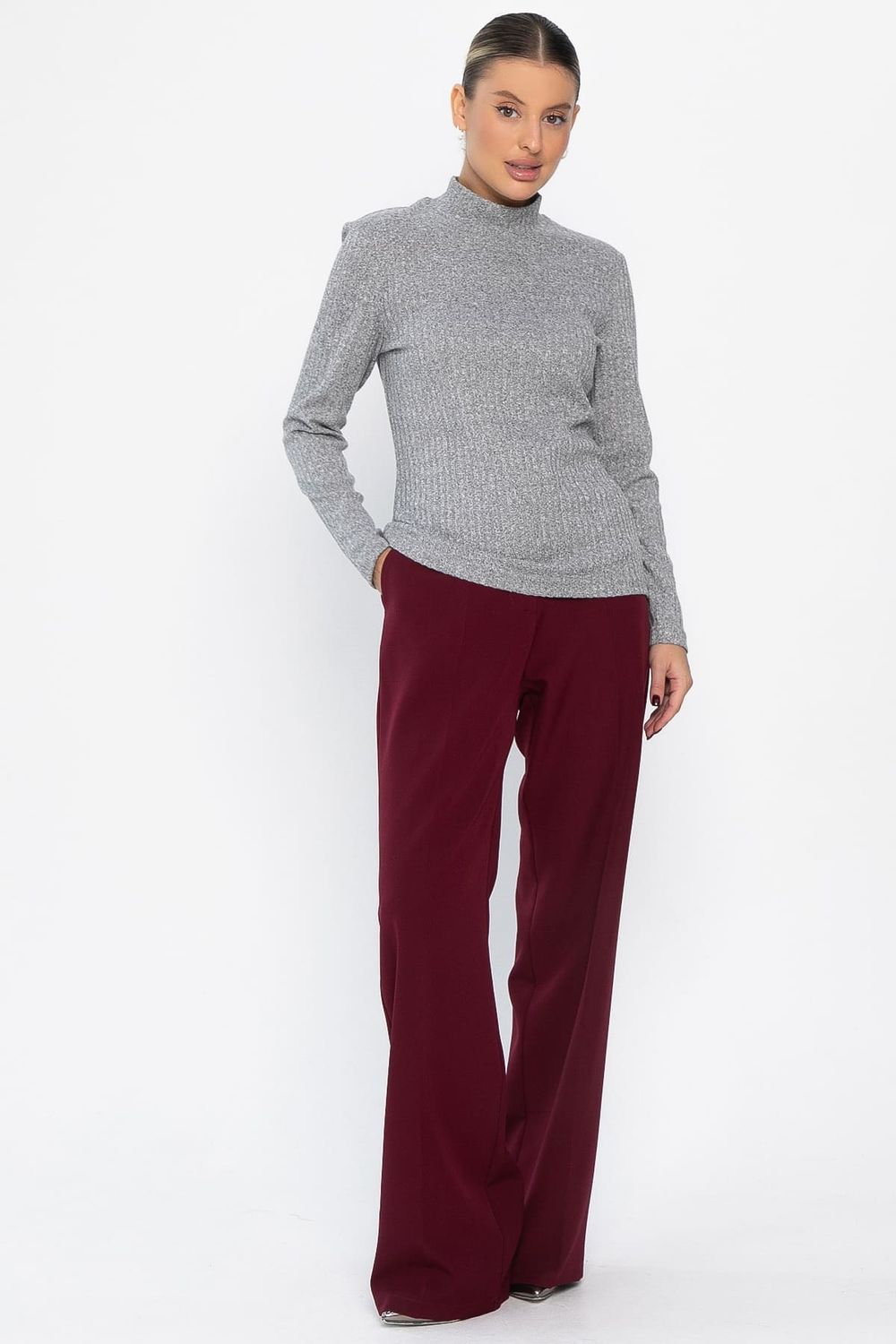 Джемпер трикотажный Аляска (серый) Б14409-6М LT Collection