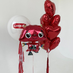 Фольгированный шар-фигура «Влюбленный робот», 61 см