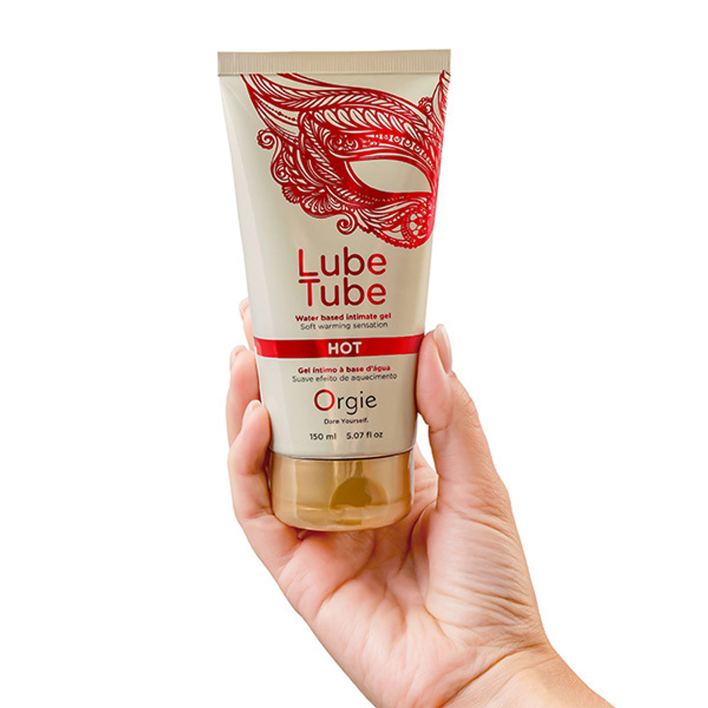 Интимный гель на водной основе с разогревающим эффектом Orgie Lube Tube Hot 150мл