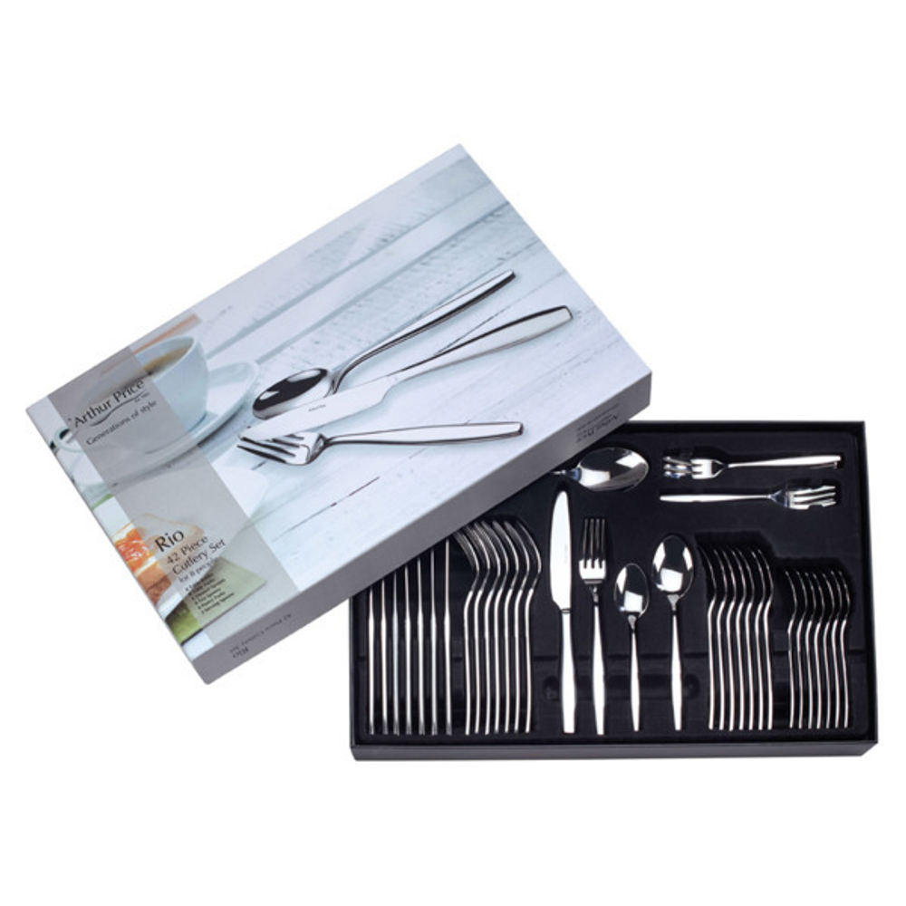 Набор столовых приборов 42 предмета на 8 персон Arthur Price Рио