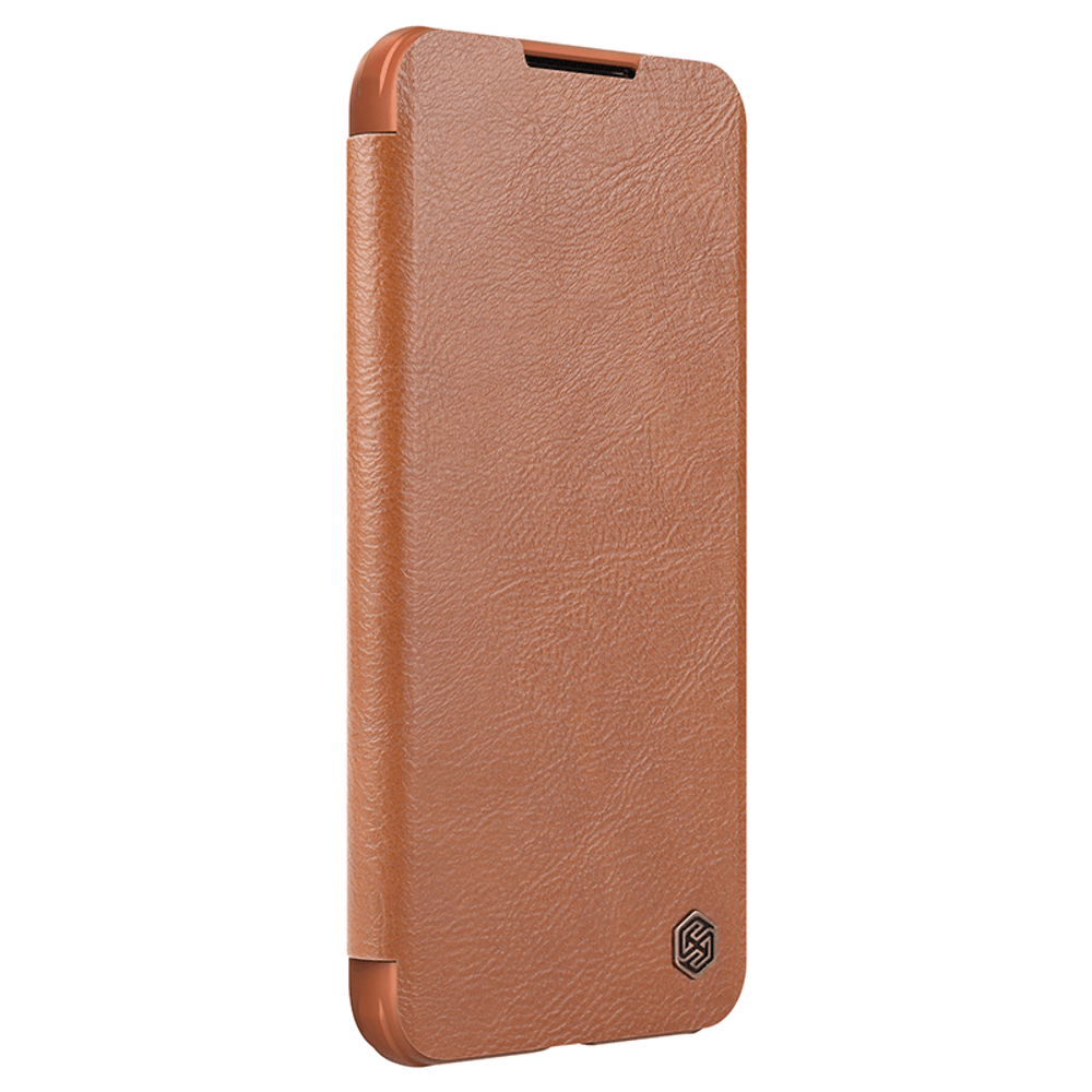 Кожаный чехол-книжка Nillkin Leather Qin Pro для Samsung Galaxy S22