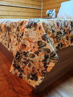 Покрывало на кровать, покрывало 2 спальное, гобелен с размерами: 200x210 см