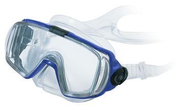 Маска TUSA Sport UMR-31 Visio Tri-Ex прозрачный/синий