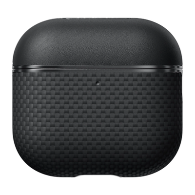 Арамидный чехол MagSafe PITAKA MagEZ Case для AirPods 4 Тонкий гибридный чехол из арамидного волокна и полиуретановой кожи