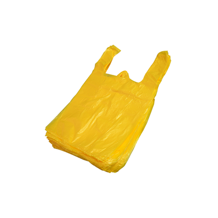 Пакет майка 25+12х45 (А2) желтый 200/5000