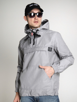 Анорак мужской без утеплителя серый Город Горький