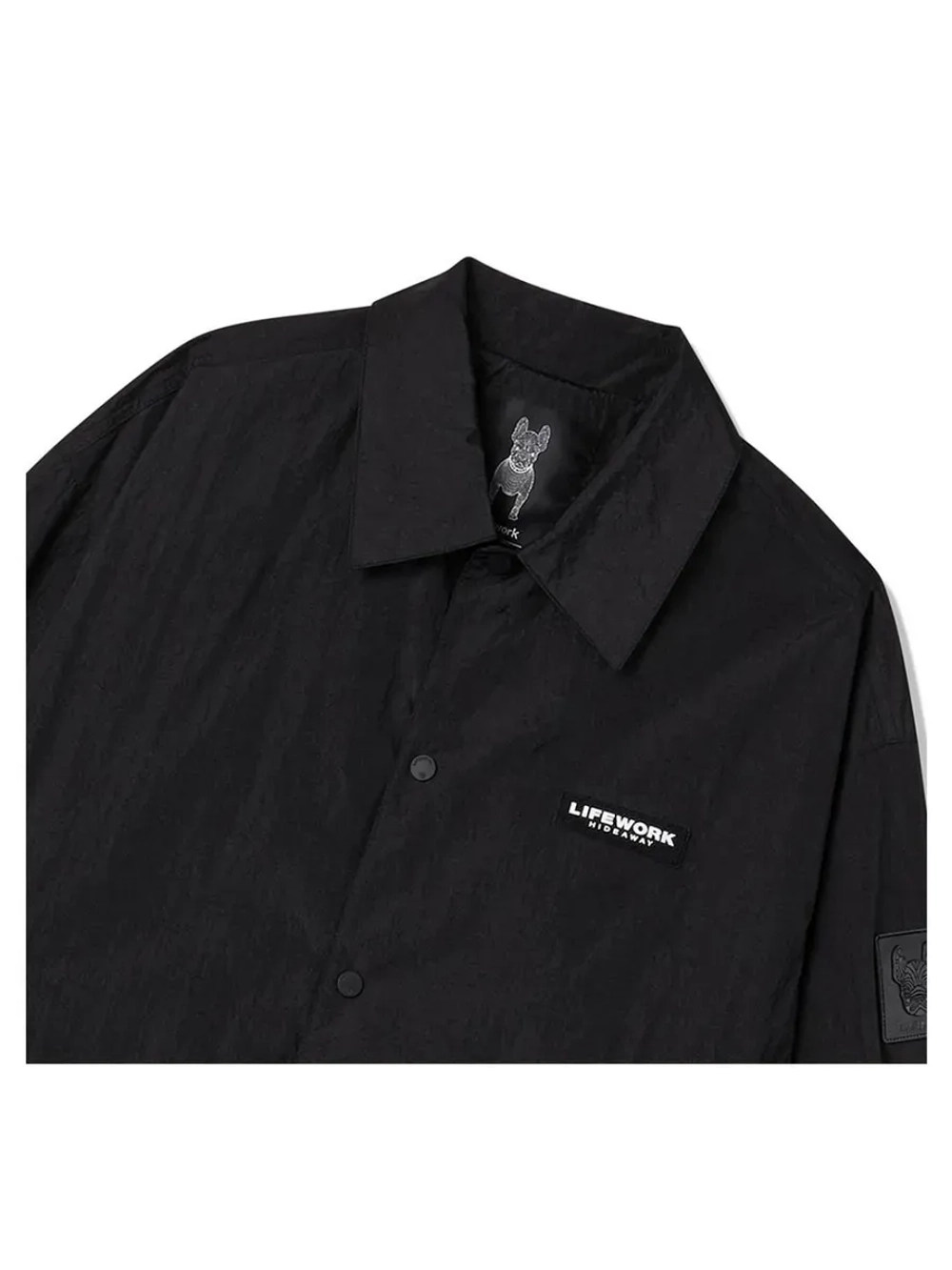 Куртка-рубашка из нейлона