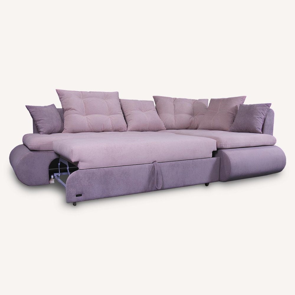 Угловой диван "Оксфорд 2" с оттоманкой