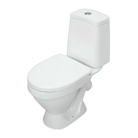 САНИТА Унитаз-компакт Лада комфорт, косой выпуск, 610*342*780 мм