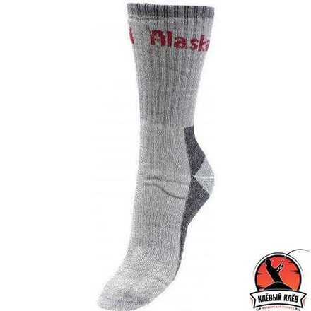 Носки Alaskan, grey, XL, 44-47