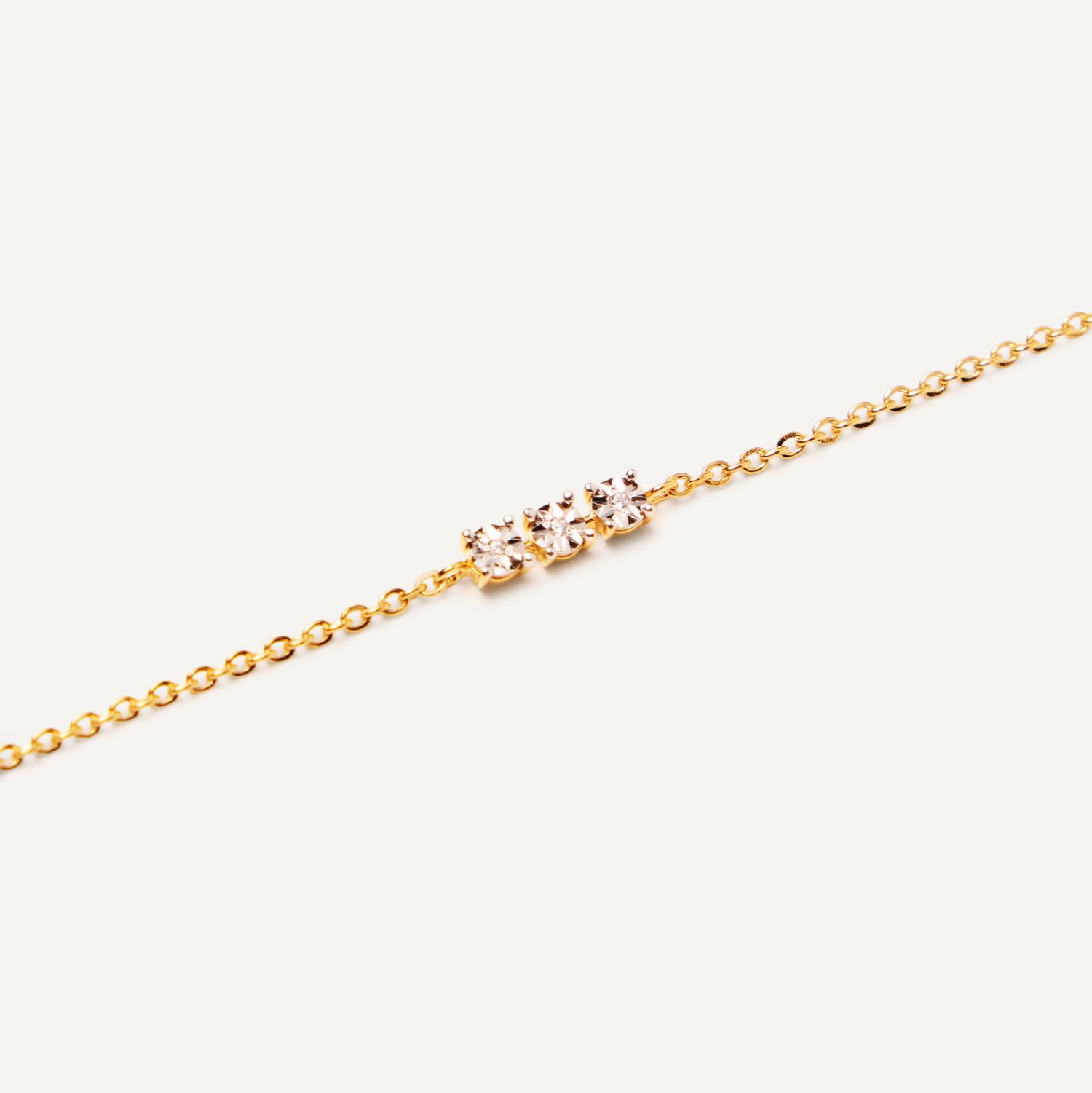 Браслет Triple Shine Bracelet – Gold